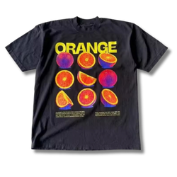 Orange Graphic Tee