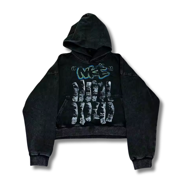 Street Graffiti Graphic Hoodie