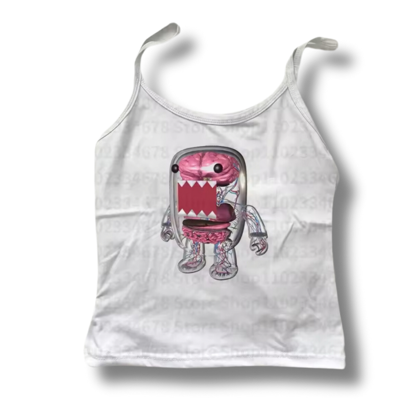 3D Domo Crop Top