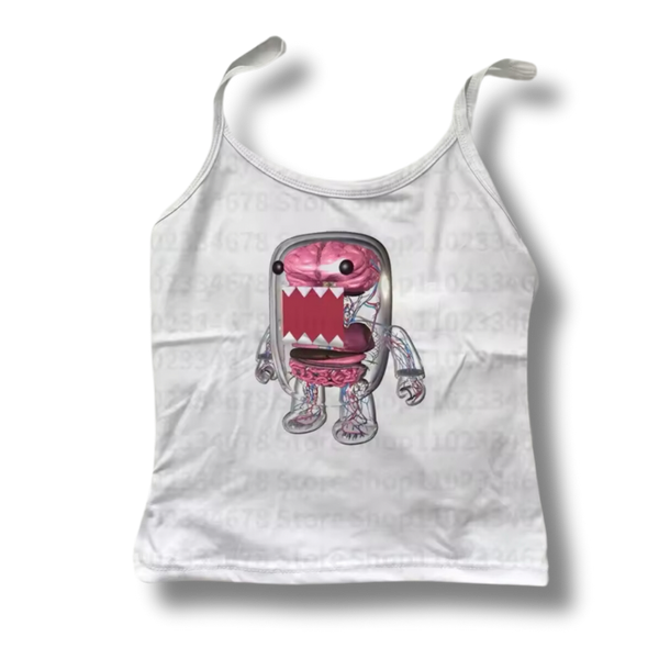 3D Domo Crop Top