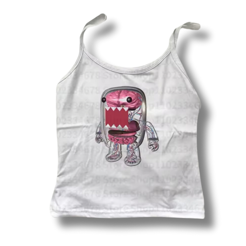 3D Domo Crop Top