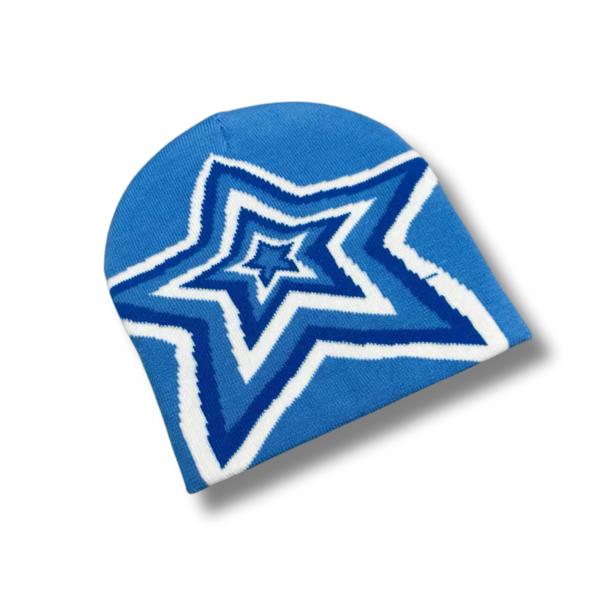 Star Beanie Blue