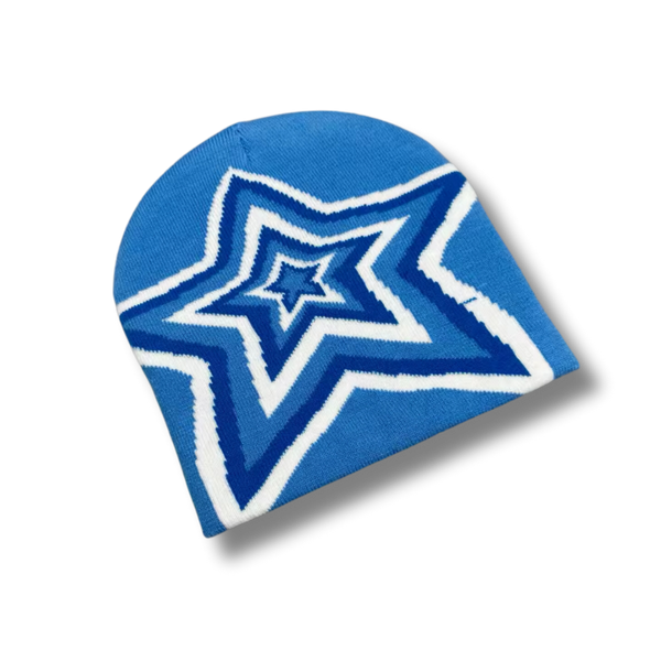 Star Beanie Blue