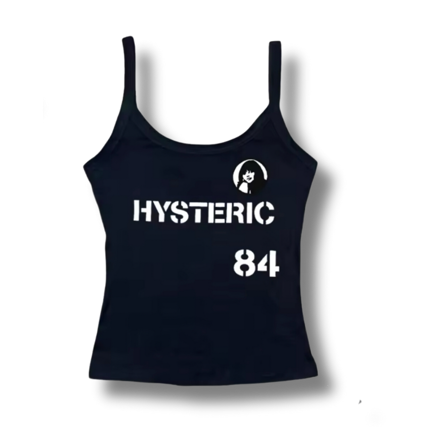 Black Hysteric Crop Top