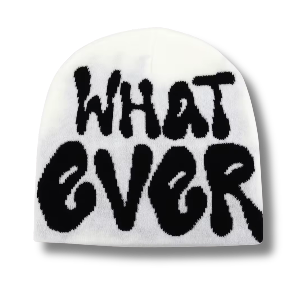 Whatever White Beanie