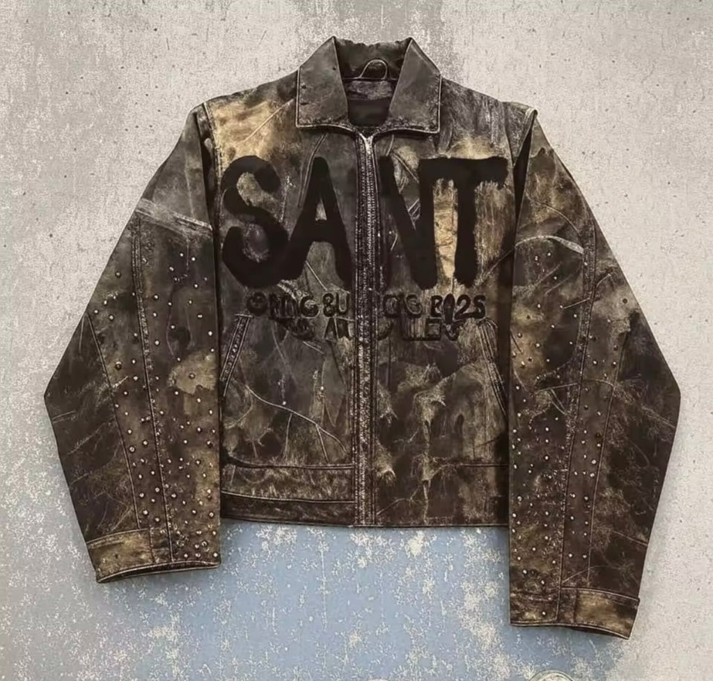 Saints Patch Work Camo Workwear Jacket