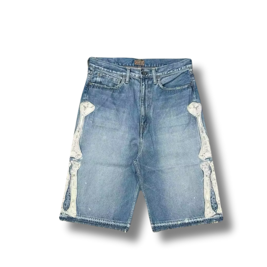 Bone Shorts Denim Blue