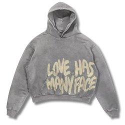 Love Has Many Face Graphic Hoodie