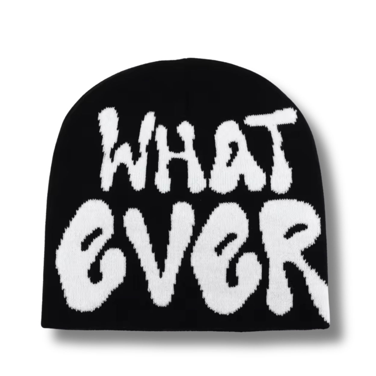 Whatever Black Beanie