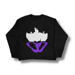 Butterfly Face Sweater