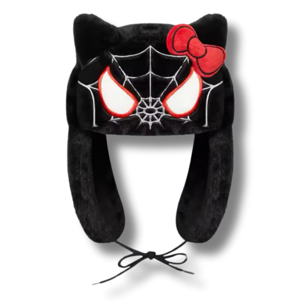 Winter Hello Kitty Spiderman Hat