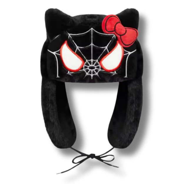 Winter Hello Kitty Spiderman Hat