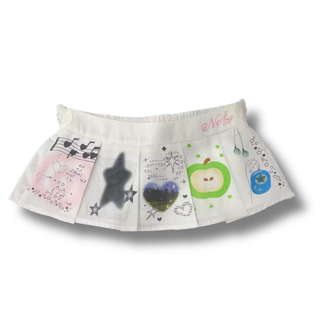 Cyber Cute Mini Skirt