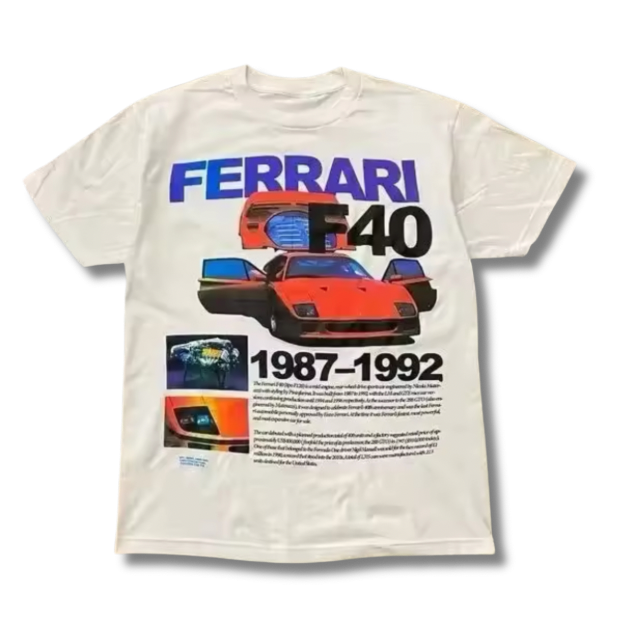 Ferrari F40 Graphic Tee