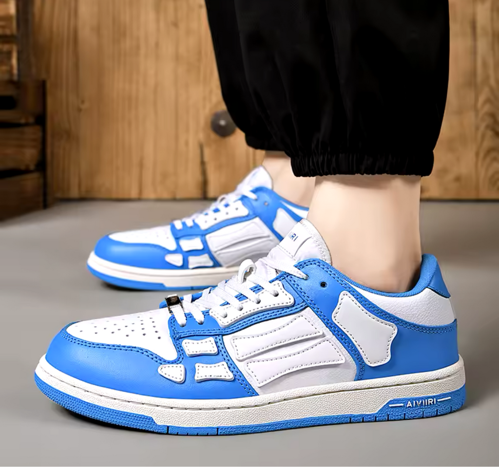 Woxez Blue Skeleton Starboy Sneakers