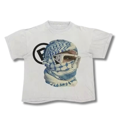 White Desert Mask Graphic Tee