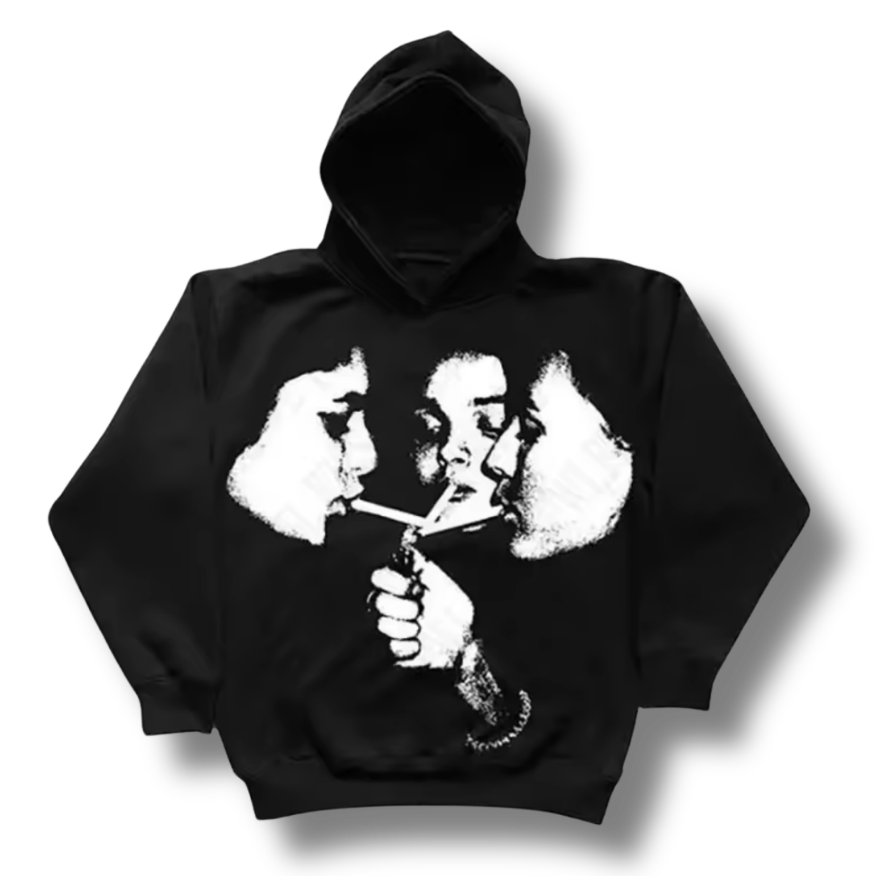 Trio Sparkin Up Black Hoodie