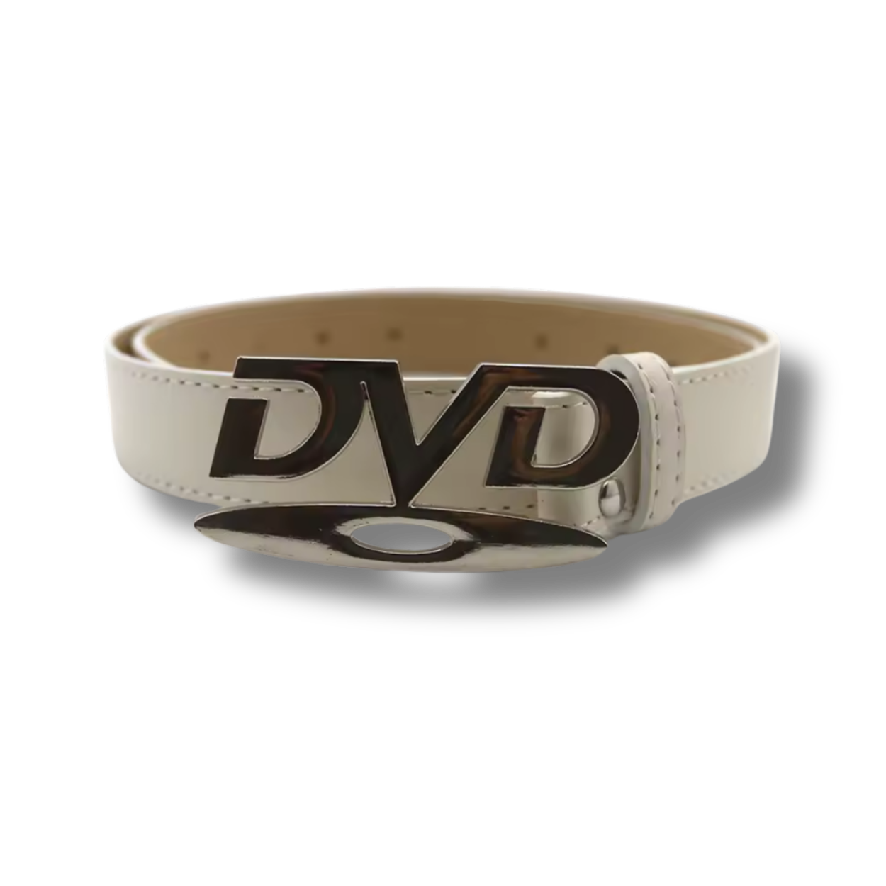 White DVD Belt