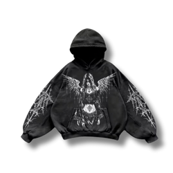 The Holy Spirit black Graphic Hoodie