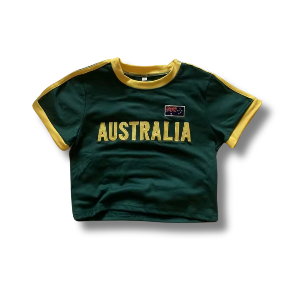 Australia Crop Top