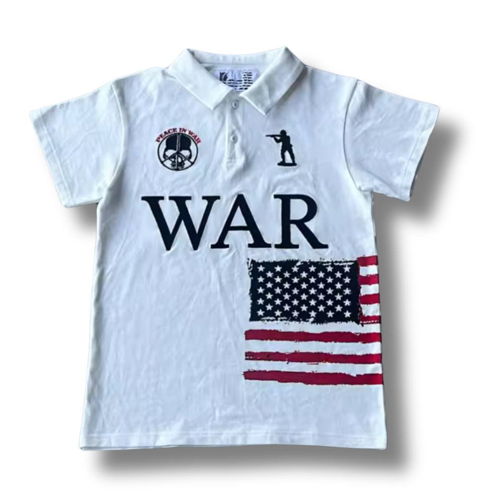 War White Polo Shirt