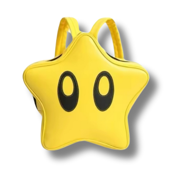 Puffy Yellow Star Backpack