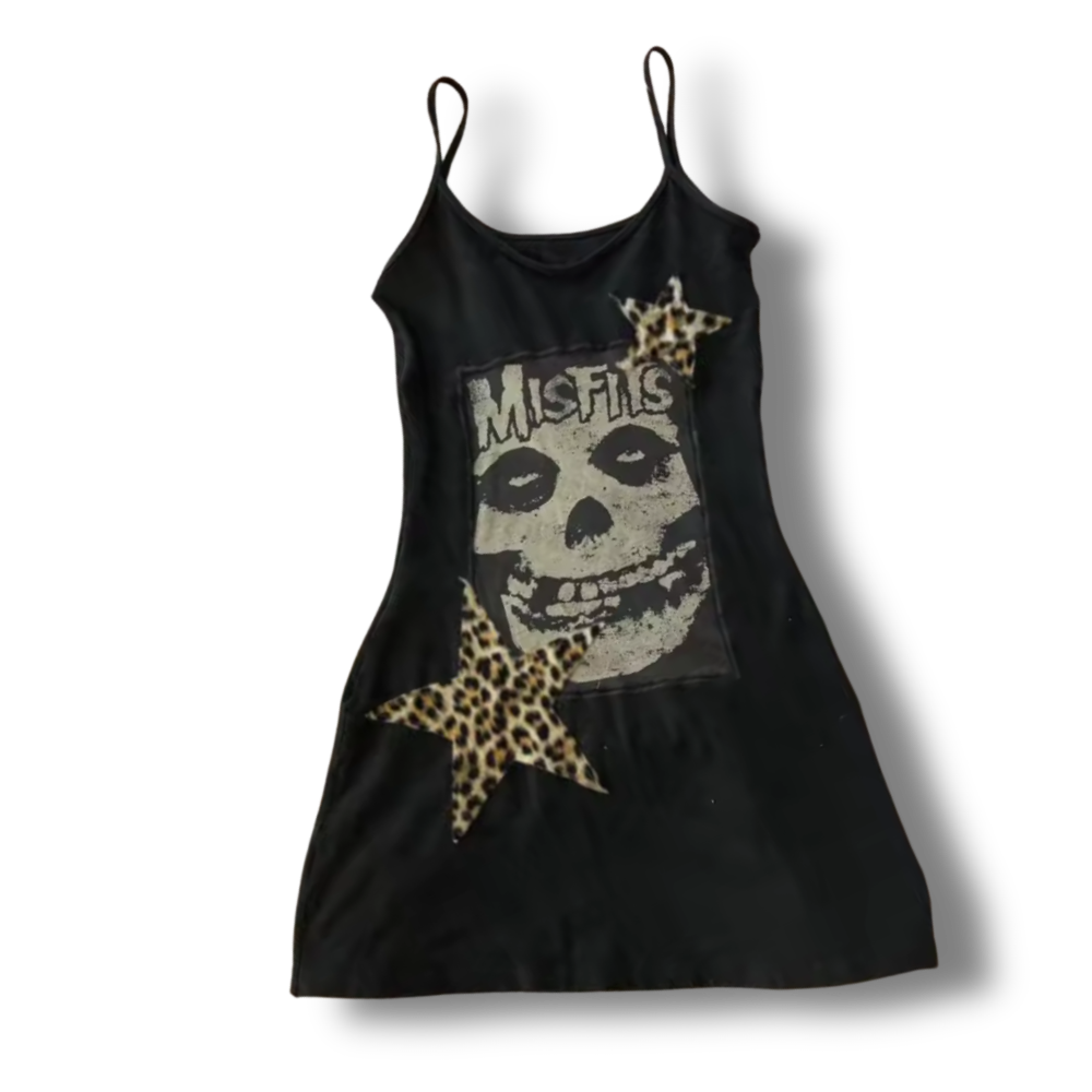 Misfits Leopard Stars Dress