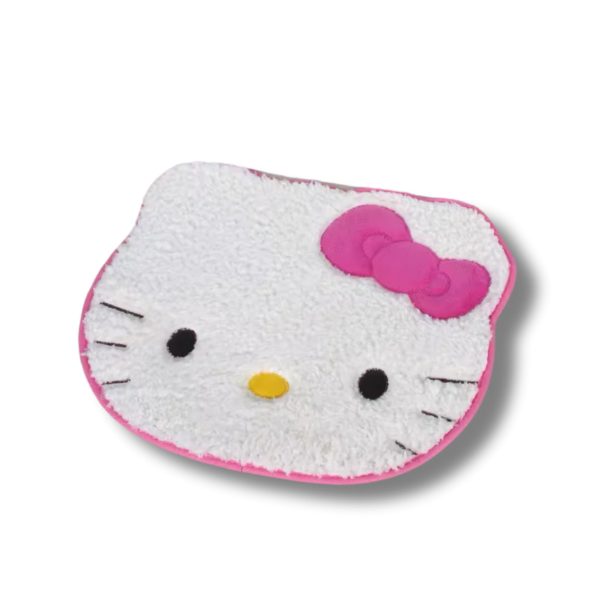 White Hello Kitty Rug