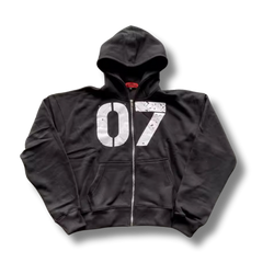 Black 07 zip up