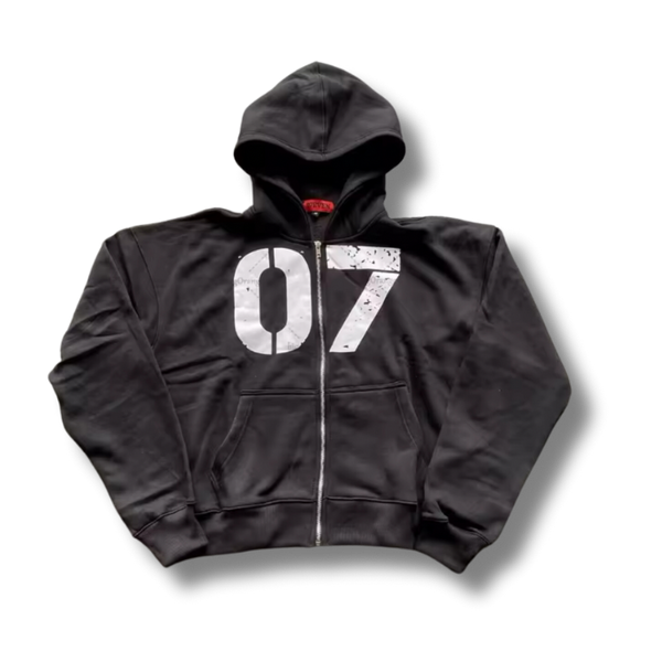 Black 07 zip up