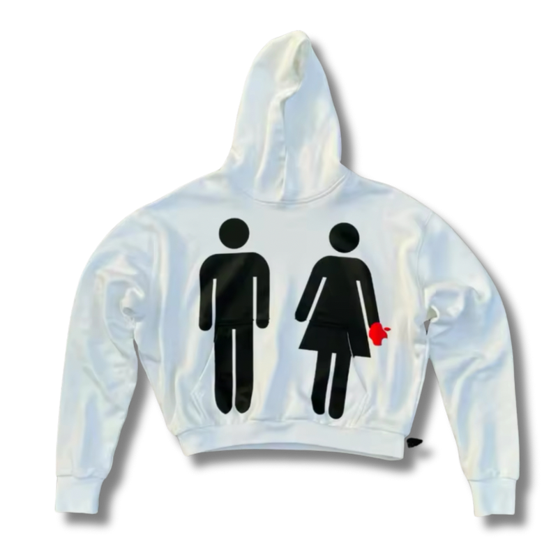 Gender Symbol Graphic Hoodie