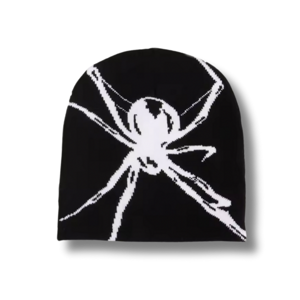 Spider Beanie Black