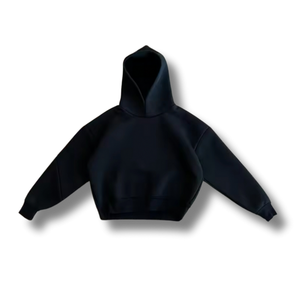 Black Oversized Puffy Starboy Hoodie