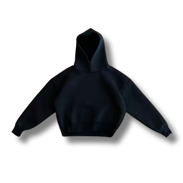 Black Oversized Puffy Starboy Hoodie