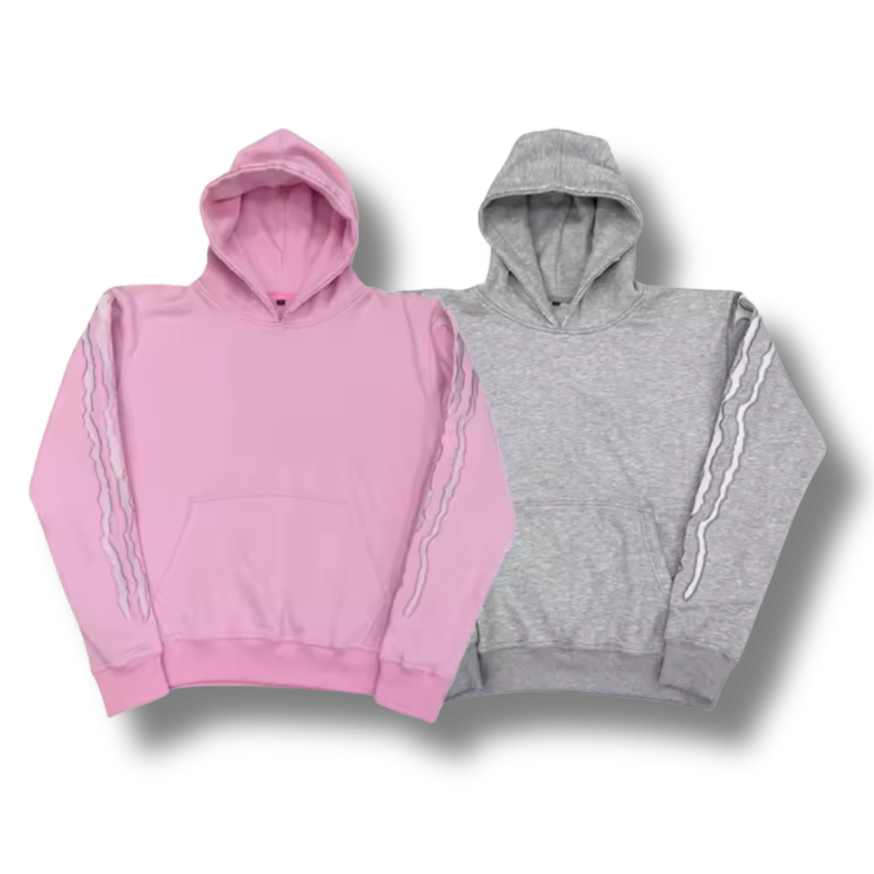 Monster Energy Matching Tracksuit Set Grey & Pink