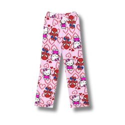 Pink Hello Kitty SpiderMan PJ Bottoms