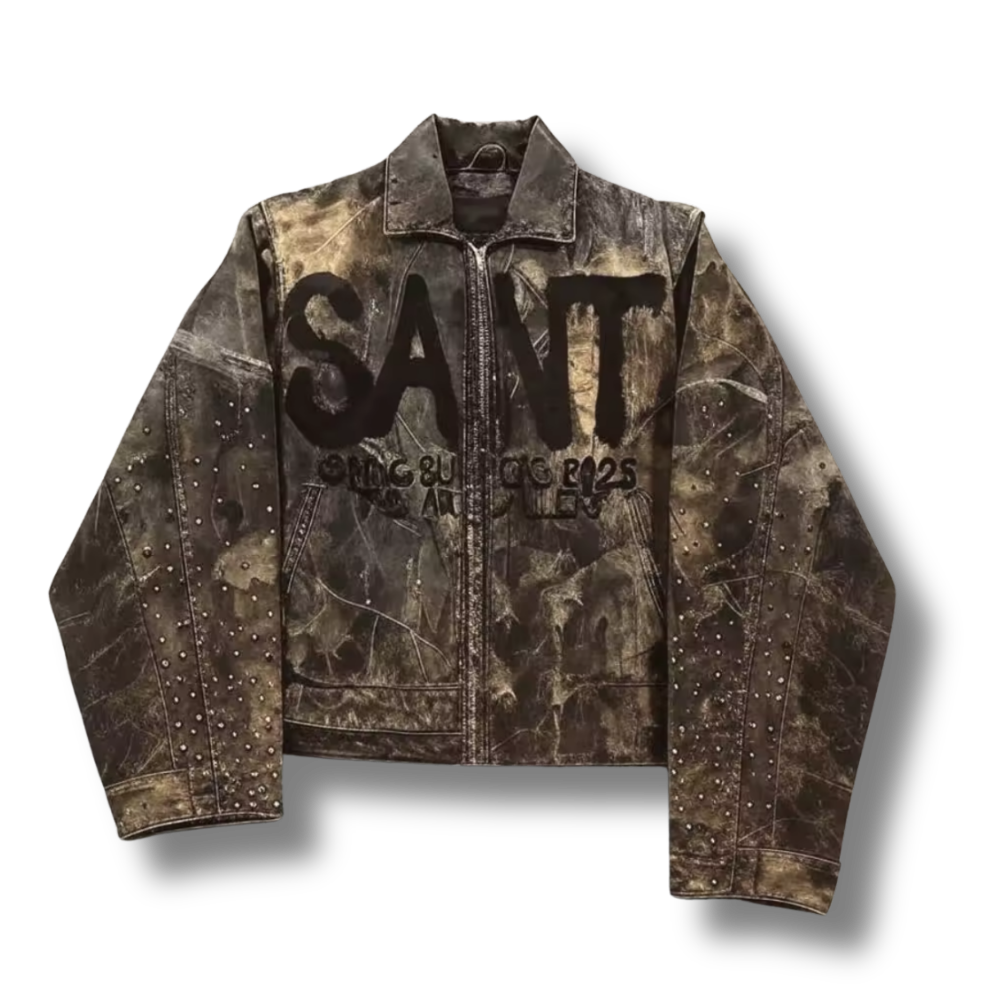 Saints Patch Work Camo Workwear Jacket