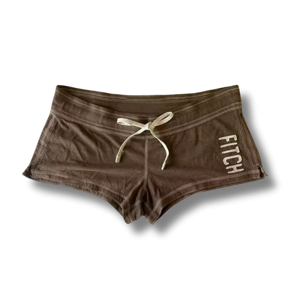 Brown Short Shorts