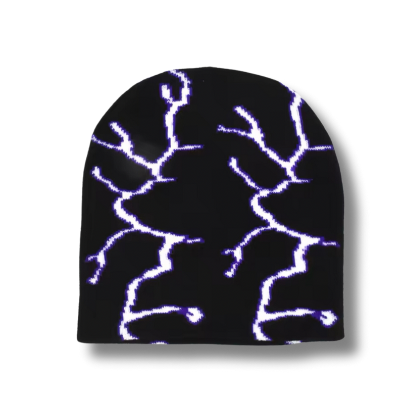 Black Lighting Beanie