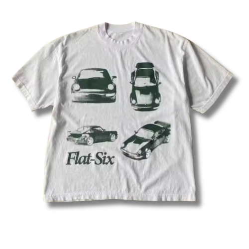 Flat Six Car Graphic Tee