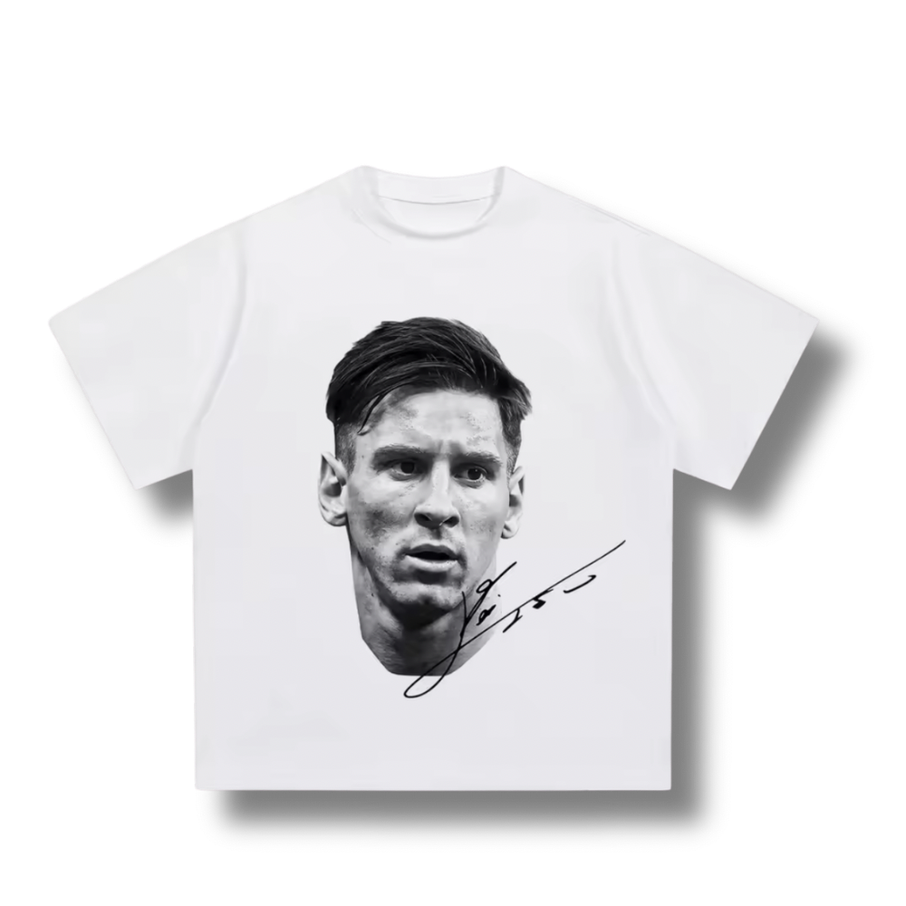 Lionel Messi Graphic White Tee
