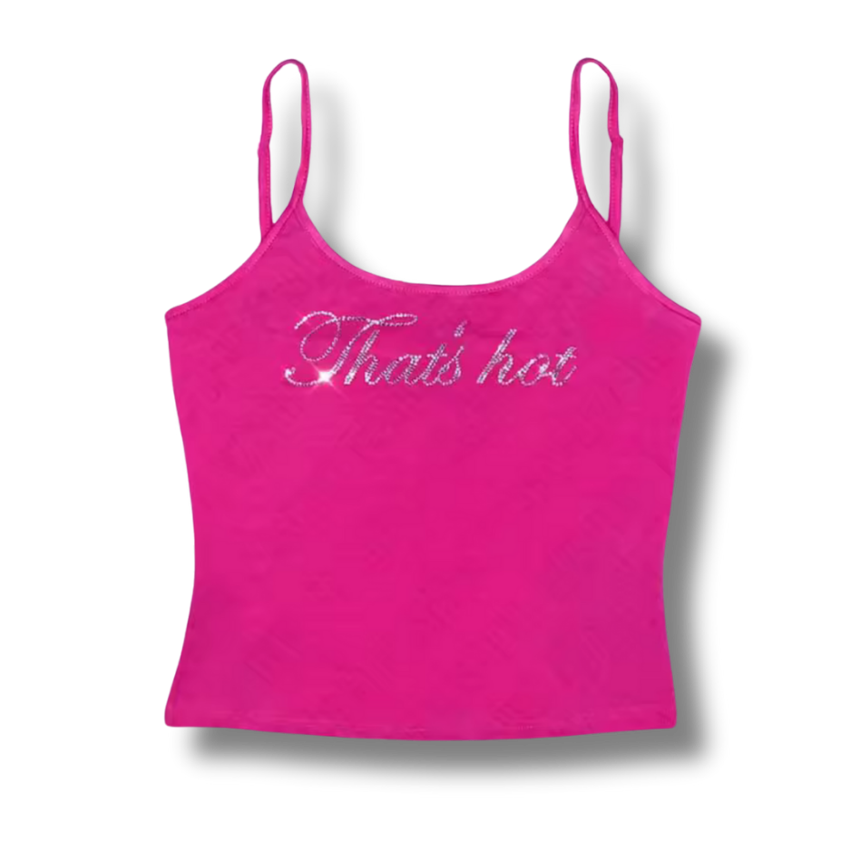 That's Hot Pink Crop Top