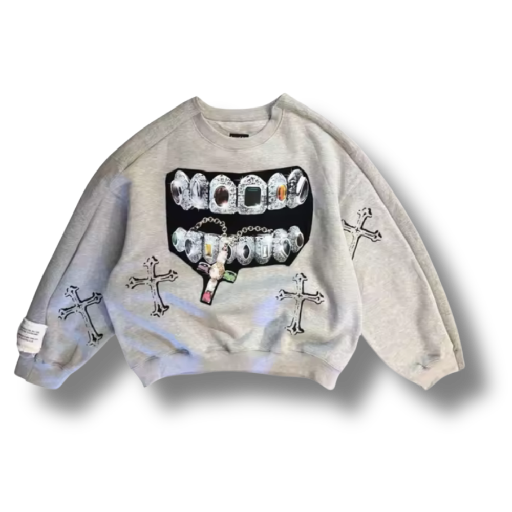 Grillz & Crosses Sweatshirt