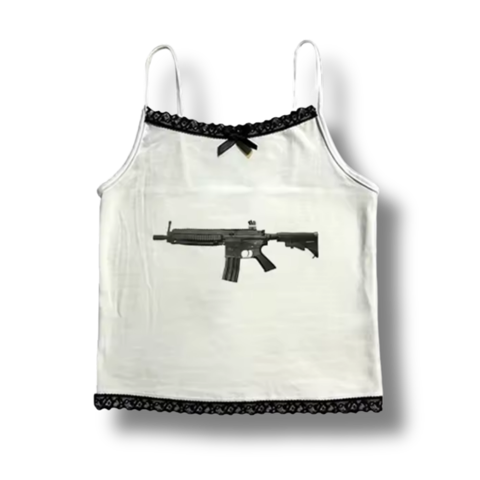 Automatic Rifle Crop Top