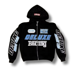 Deluxe racing blue zip up