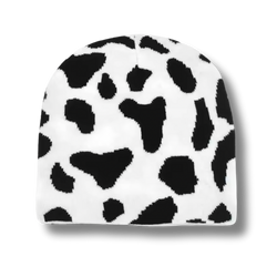 Cow Print Beanie