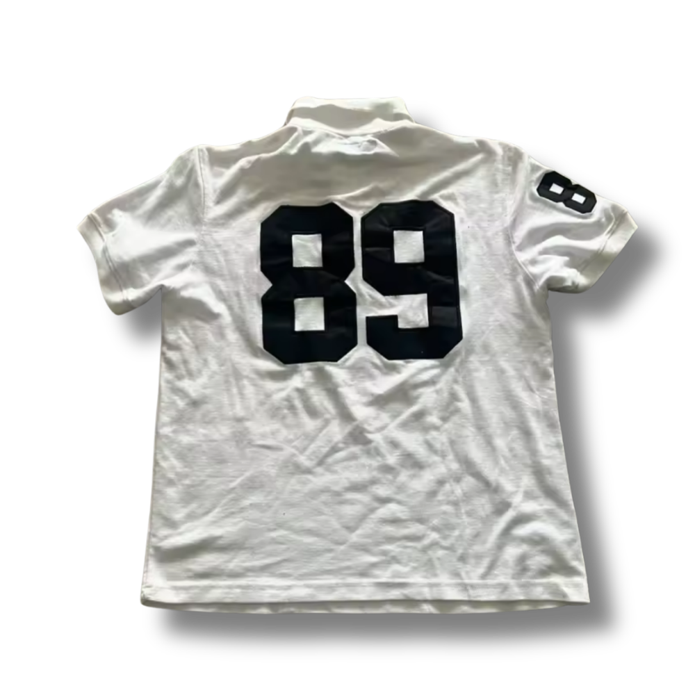 Peace & War White Polo Shirt