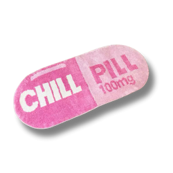 Pink Chill Pill Rug