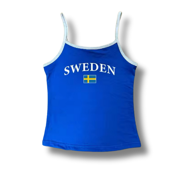 Sweden Crop Top