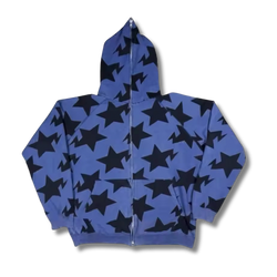 Blue Star Zip Up